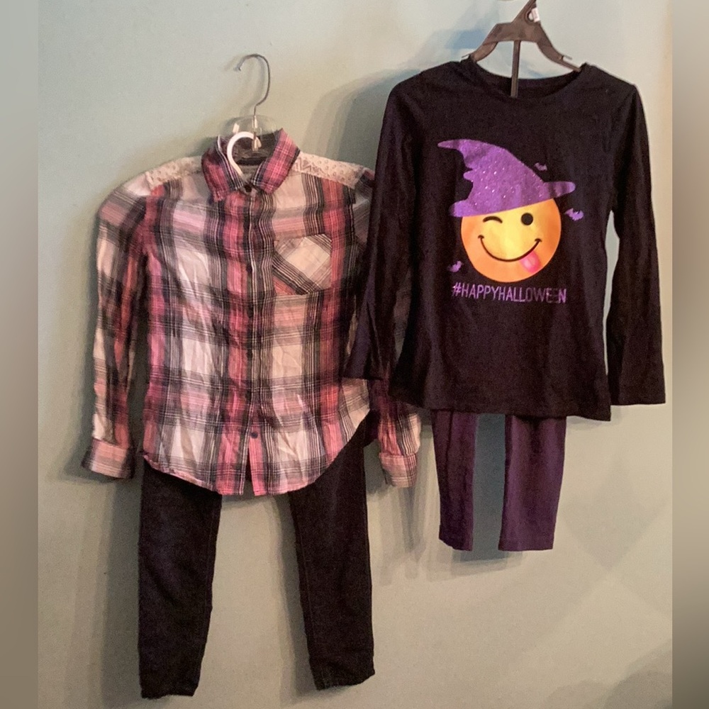 Sz 7 / 8 The Children's Place Halloween outfit / Costume Set - plus bonus outfit
